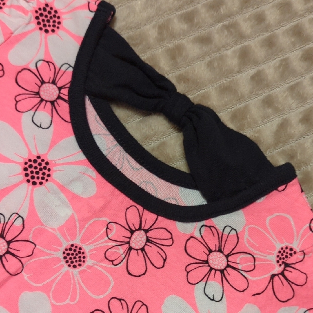 Pink Floral Top and Ruffled Skort Set - Picture 5 of 9